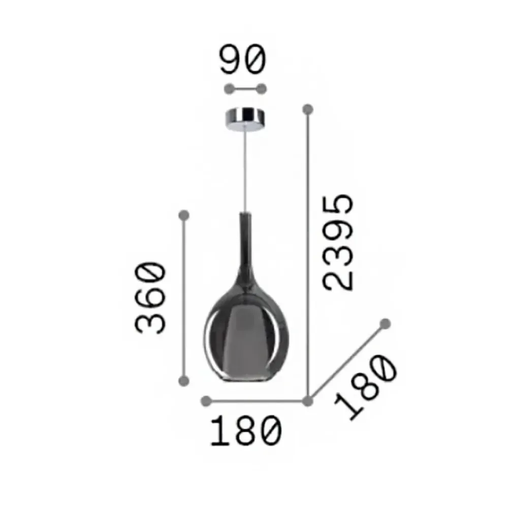 Lustre Ideal Lux KALIQUE 360003
