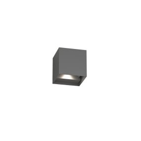 Lámpara de pared LED Top Light PERTH AG IP65 CCT doble emisión aluminio