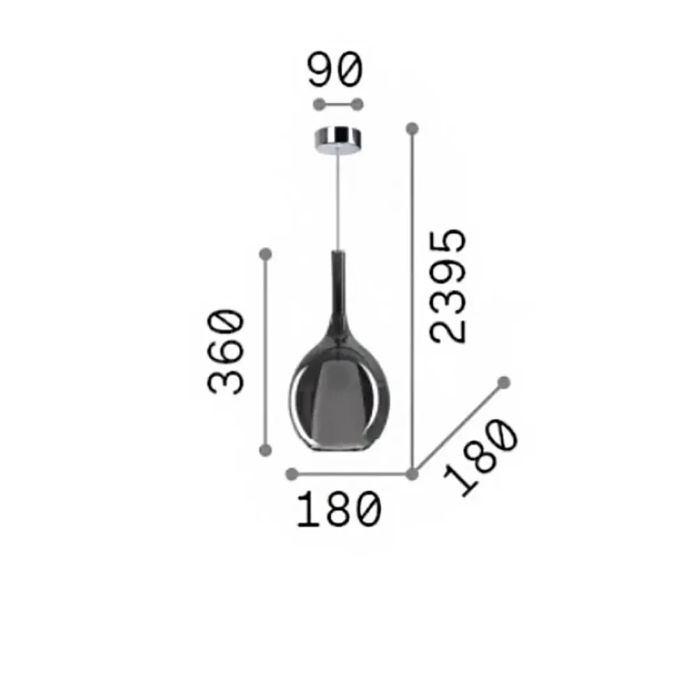 Lustre Ideal Lux KALIQUE 360034