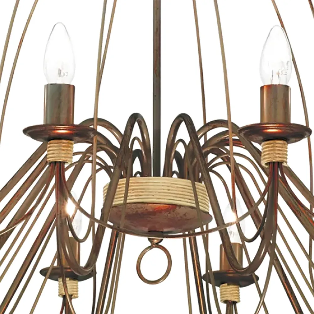 Lampadario classico Ideal Lux CORTE SP12 097671