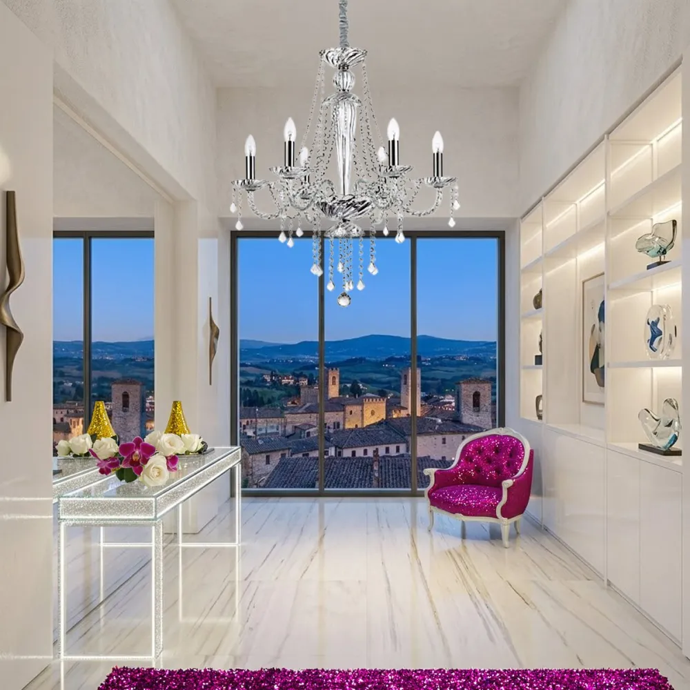 Lampadario cristallo Ideal Lux AMADEUS 168753