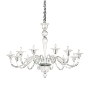 Lampadario vetro soffiato Ideal Lux BRIGITTA 199375