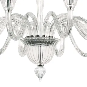 Lámpara de araña de cristal soplado Ideal Lux BRIGITTA 199375