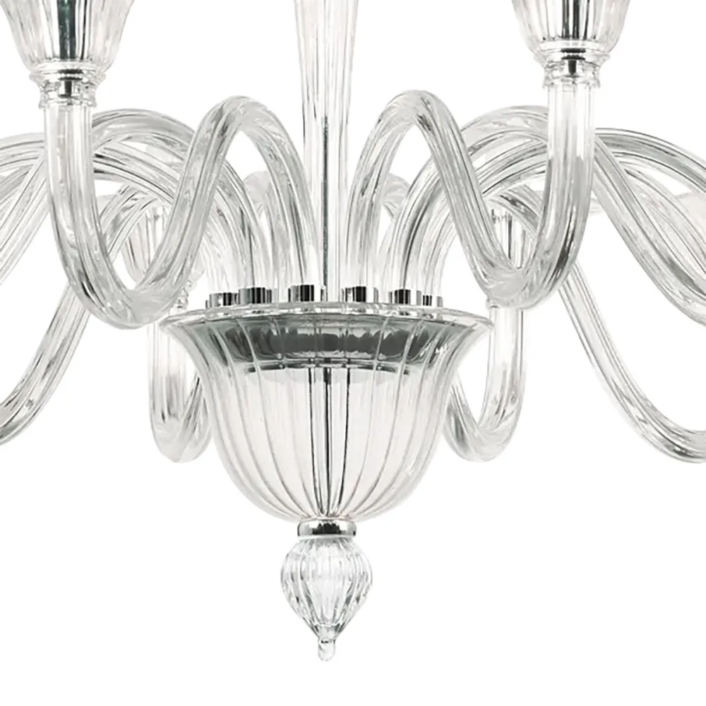 Ideal Lux BRIGITTA 199375 mundgeblasener Glaslüster