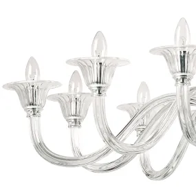 Lámpara de araña de cristal soplado Ideal Lux BRIGITTA 199375