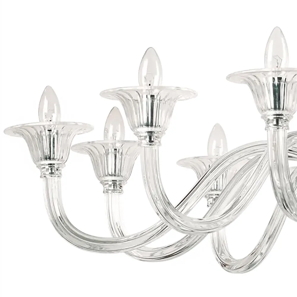 Lampadario vetro soffiato Ideal Lux BRIGITTA 199375