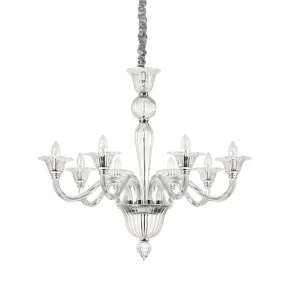 Lampadario vetro soffiato Ideal Lux BRIGITTA 199382