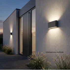 Top Light LED-Wandleuchte LIMA 18 IP54 CCT