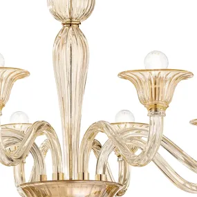 Lustre en verre soufflé Ideal Lux BRIGITTA 199412
