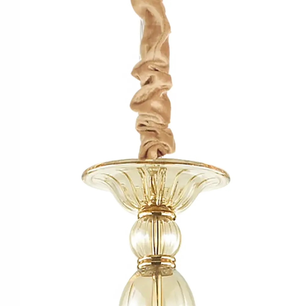 Lámpara de araña de cristal soplado Ideal Lux DANIELI 159942