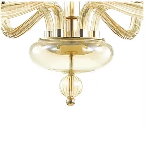 Lampadario vetro soffiato Ideal Lux DANIELI 159942