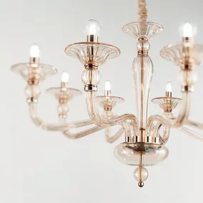 Lustre en verre soufflé Ideal Lux DANIELI 159942