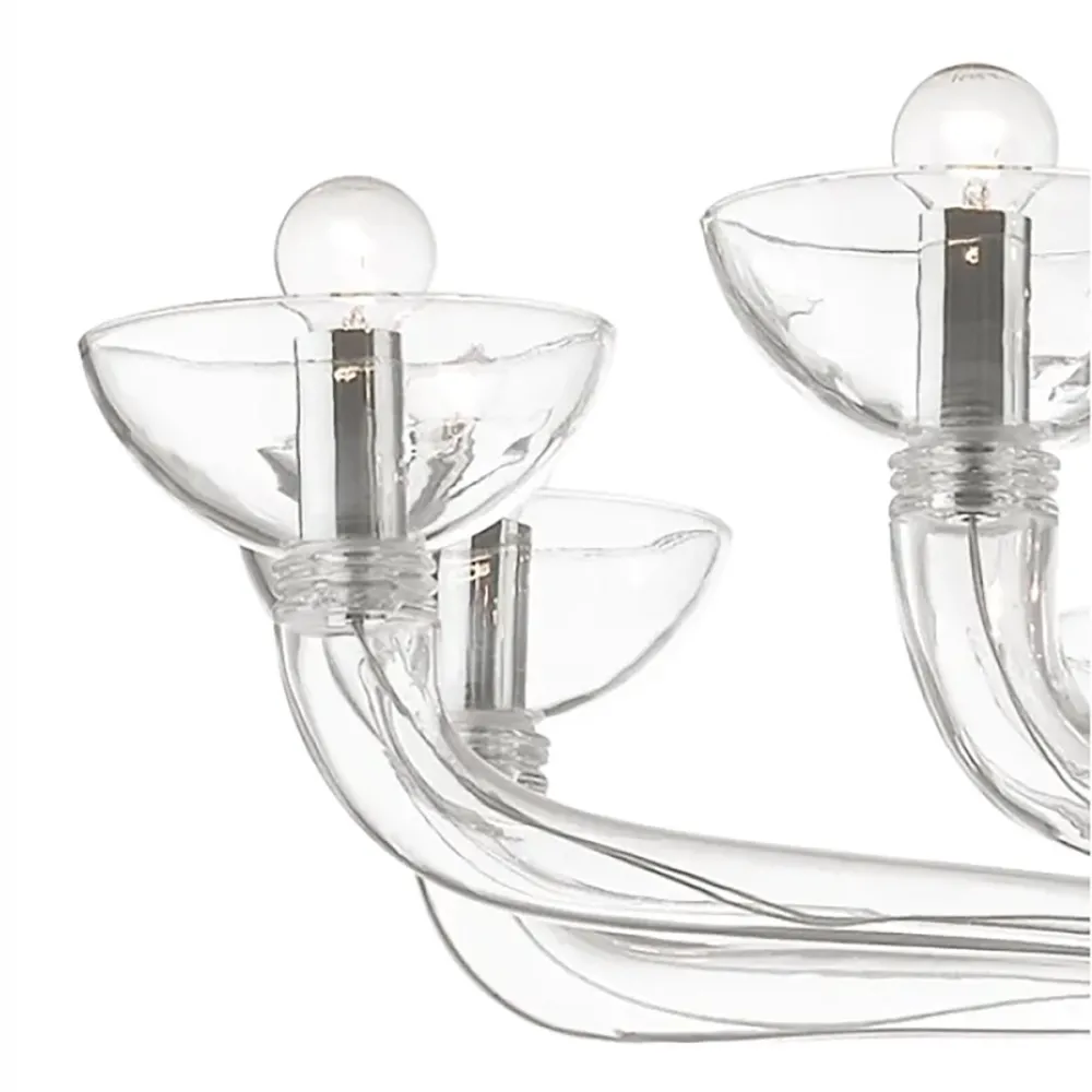 Ideal Lux CASANOVA 044255 mundgeblasener Glaslüster
