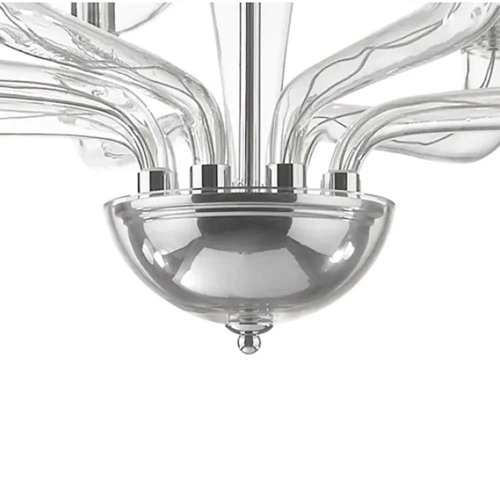 Lampadario vetro soffiato Ideal Lux CASANOVA 044255
