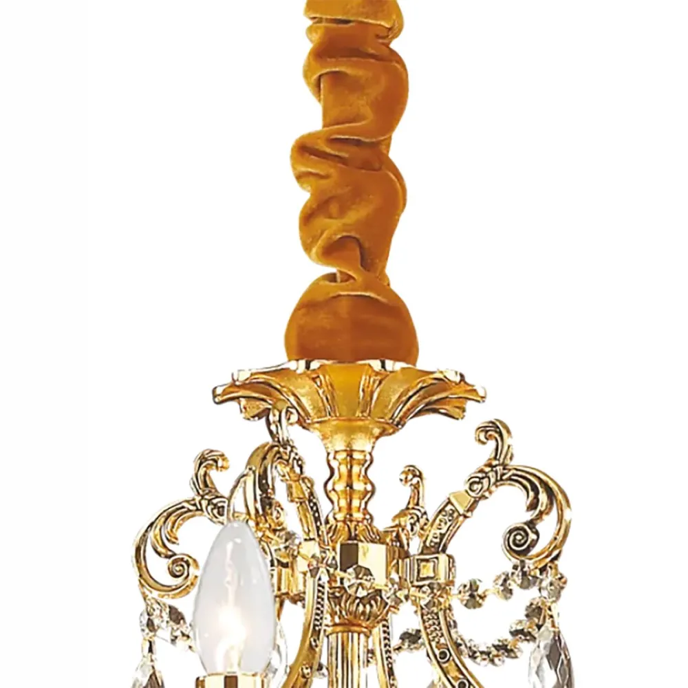 Lampadario cristallo molato Ideal Lux GIOCONDA 060514
