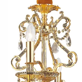 Lampadario cristallo molato Ideal Lux GIOCONDA 060514