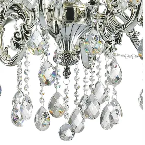 Lampadario cristallo molato Ideal Lux GIOCONDA 044934