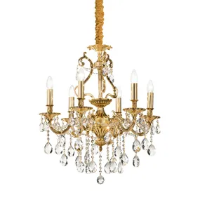 Lustre en cristal taillé Ideal Lux GIOCONDA SP6 060507