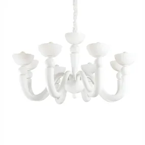 Lámpara de araña de cristal tallado Ideal Lux BON BON SP6 093994