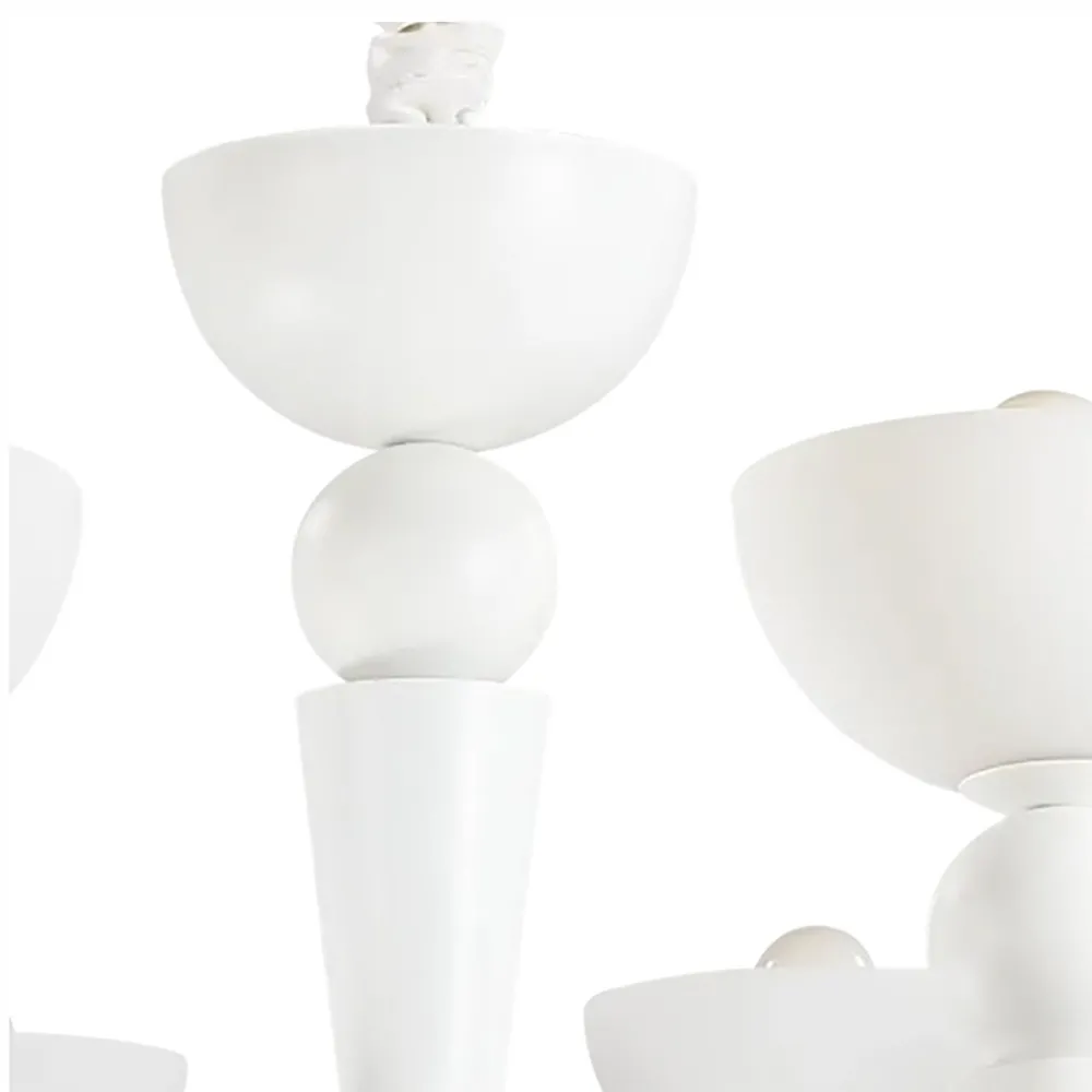Lampadario cristallo molato Ideal Lux BON BON SP8 094007