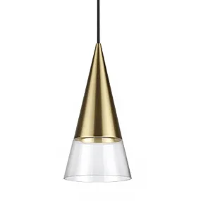 Sospensione classica Ideal Lux CONO 321479 E27 LED ottone