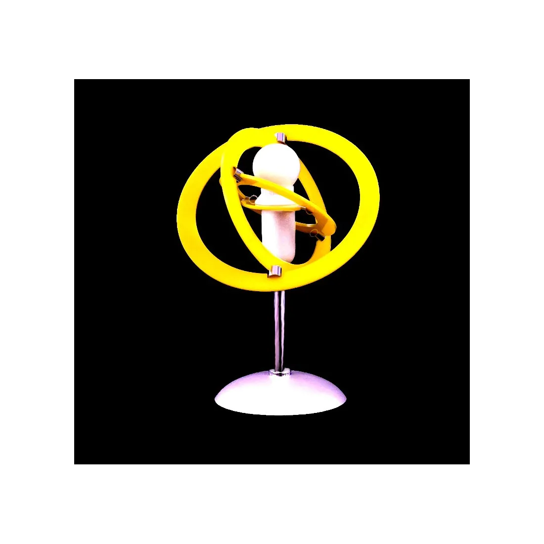 Abat-jour BA-CERCHI camerette bambini plexiglass metallo interno E14