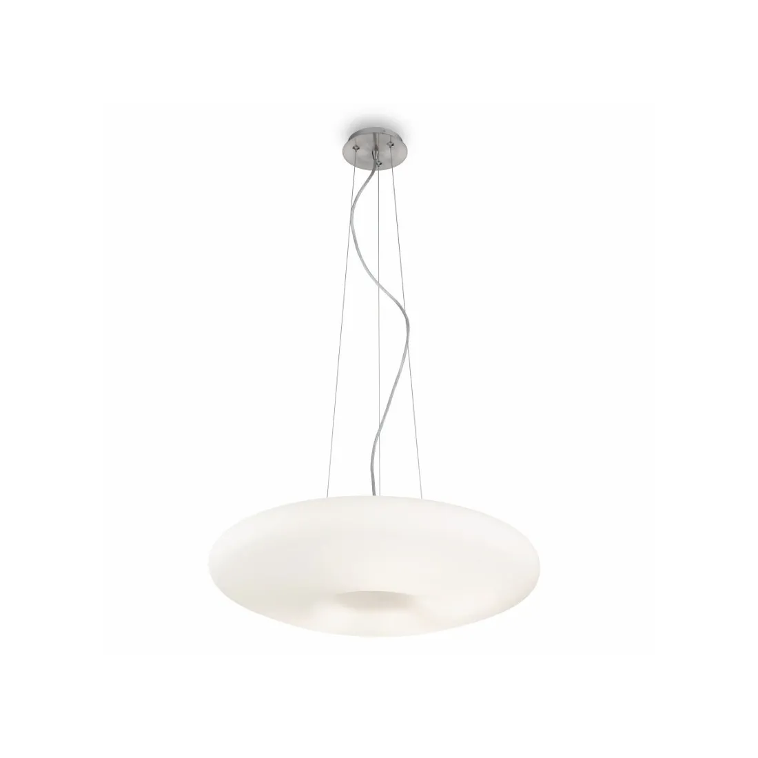 ID-GLORY SP5 D60 E27 lustre en verre blanc métal suspension intérieure moderne IP20