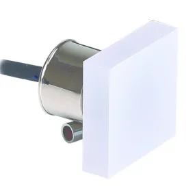 Faretto incasso LL-SAND 92262 esterno 1W quadrato doccia ottone LED IP65