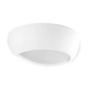 Applique BF-8215 41 E27 LED plâtre blanc à peindre applique murale bi-émission plateau interne IP20