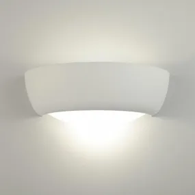 Applique BF-8215 41 E27 LED plâtre blanc à peindre applique murale bi-émission plateau interne IP20