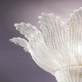 Plafoniera DP-2519 E14 33W classica lampada soffitto vetro murano