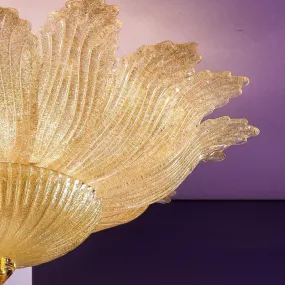 Plafoniera DP-2519 E14 33W vetro murano classica lampada soffitto interno