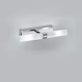 Applique moderno Illuminando DON 2 CR G9 LED metallo vetro pirex