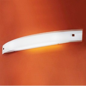 Aplique de pared moderno Linea Light group MILLE W1 LED 7846 lámpara de pared de vidrio