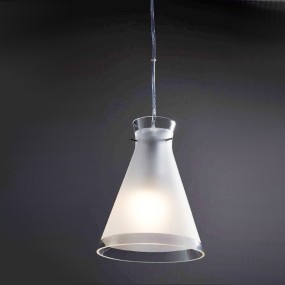 LED-Aufhängung aus modernem Glas Billy Illuminando für Innenräume