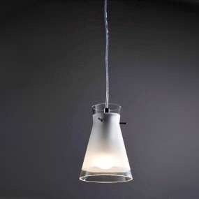 LED-Aufhängung aus modernem Glas Billy Illuminando für Innenräume