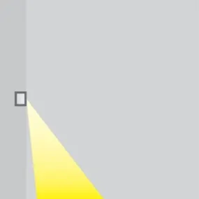 Applique murale LED PN-FAST INC59000 3W IP65 encastré extérieur 45 ° lampe de balisage moderne en métal