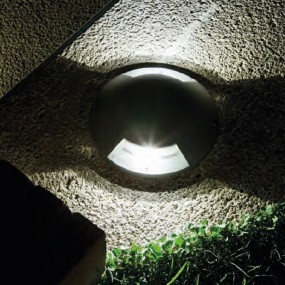 Lampada terra moderna Sovil illuminazione UPPER 99110 16 LED alluminio segnapasso calpestabile
