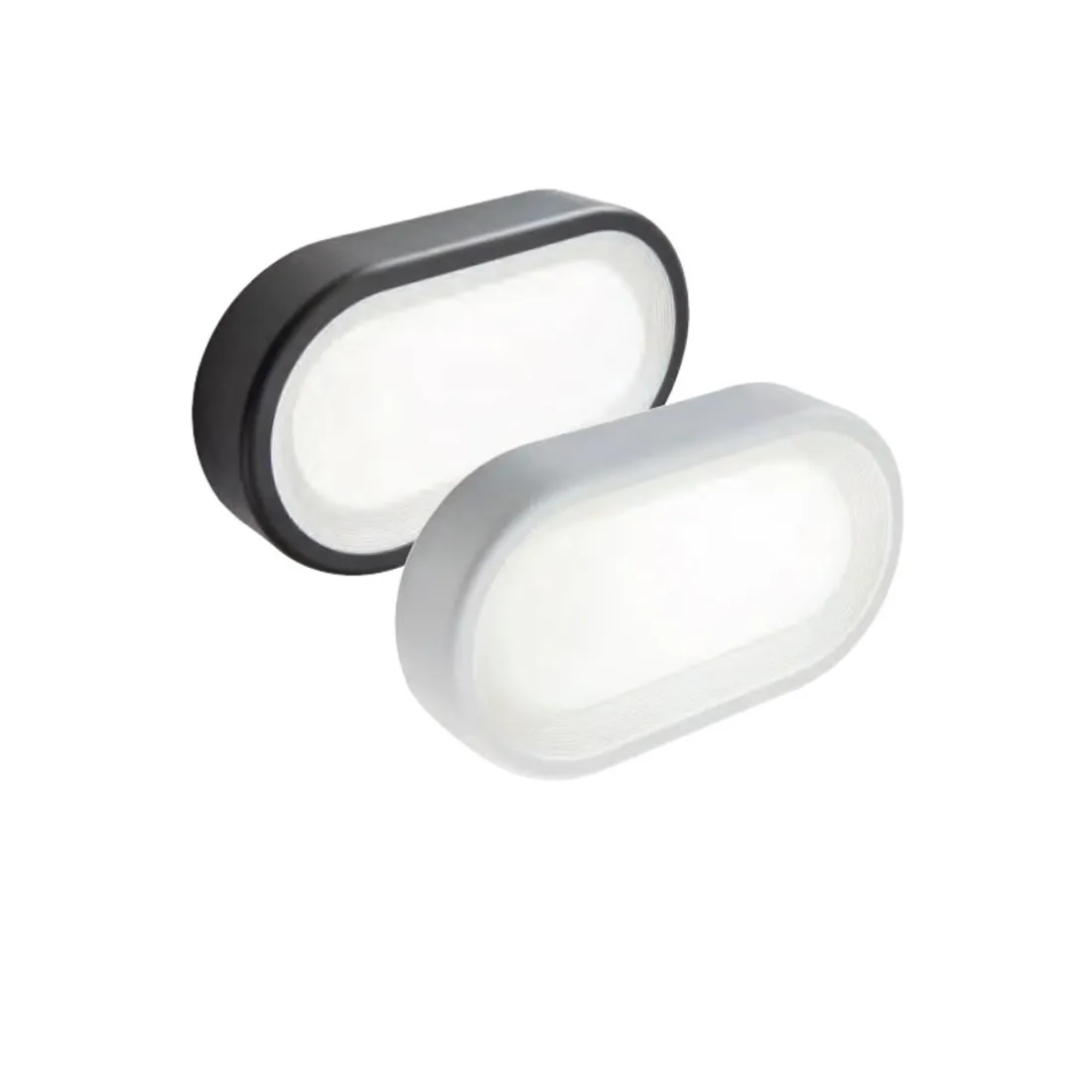 SO-ORION 99103 9W LED 900LM applique murale module moderne applique murale thermoplastique ovale blanc gris IP65