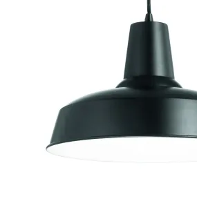 Suspension ID-MOBY SP1 E27 moderne métal chrome aluminium blanc noir lustre intérieur IP20