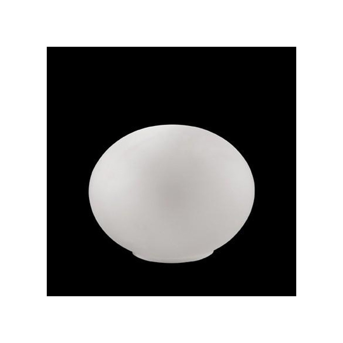 ID-SMARTIES WHITE abat-jour TL1 G9 lampe de table moderne en verre soufflé blanc intérieur IP20