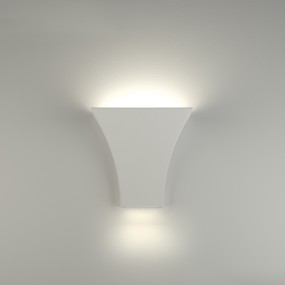 Applique gesso Belfiore 9010 2013.52 G9 LED biemissione lampada parete classica moderna