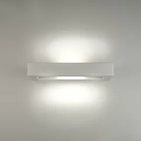 Applique BF-8284 52 G9 Lampe à double émission en plâtre blanc LED à l'intérieur d'un mur rectangulaire IP20