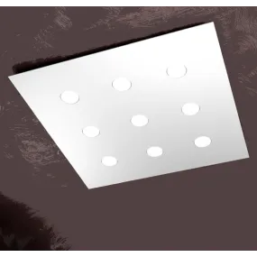 TP-AREA 1127 PL9 81W Gx53 plafonnier Led plafonnier en métal blanc carré mur moderne