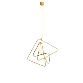 GB-INCIUCIO suspension 201 21 60cm cage intérieure en acier peint sable noir