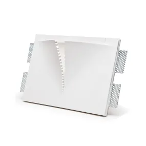 Applique incasso BF-2371A 35 GU10 gesso parete scomparsa cartongesso muratura modulo interno