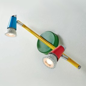 Faretti orientabili a led moderni Kolor Illuminando per camerette