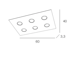 Plafoniera moderna Top...