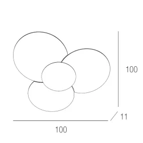 Plafoniera moderna Top...
