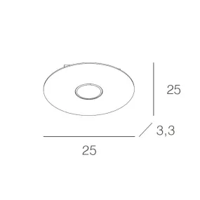 Plafoniera CLOUD 1128 PL1 Top Light